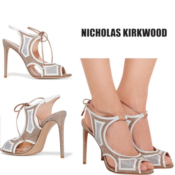Nicholas Kirkwood | Art Deco cut out sandal - Picture 8 of 8